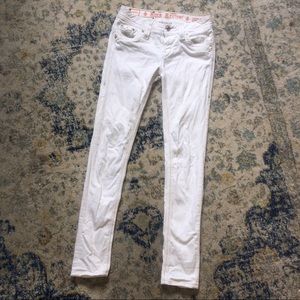 Rock revival ankle skinny jeans size 25 aymeline